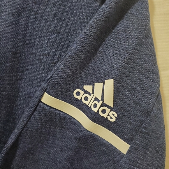 Adidas Men's Blue Sweatshirt Large - Picture 2 of 5